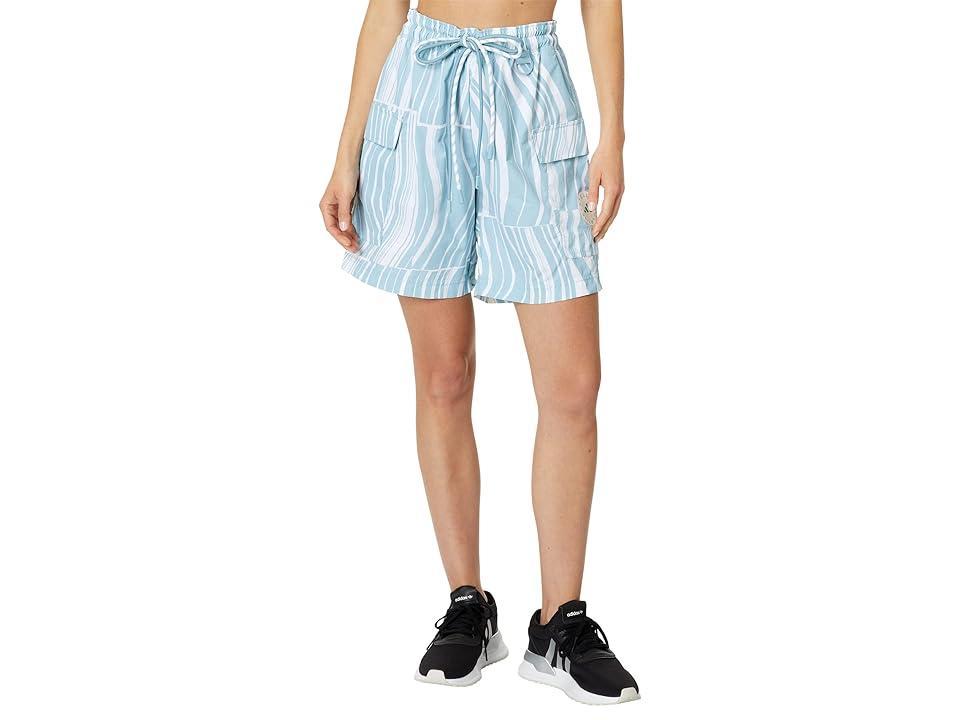 adidas by Stella McCartney TrueNature Hiking Shorts HT1120 (White/Ash Grey) Women's Shorts Product Image