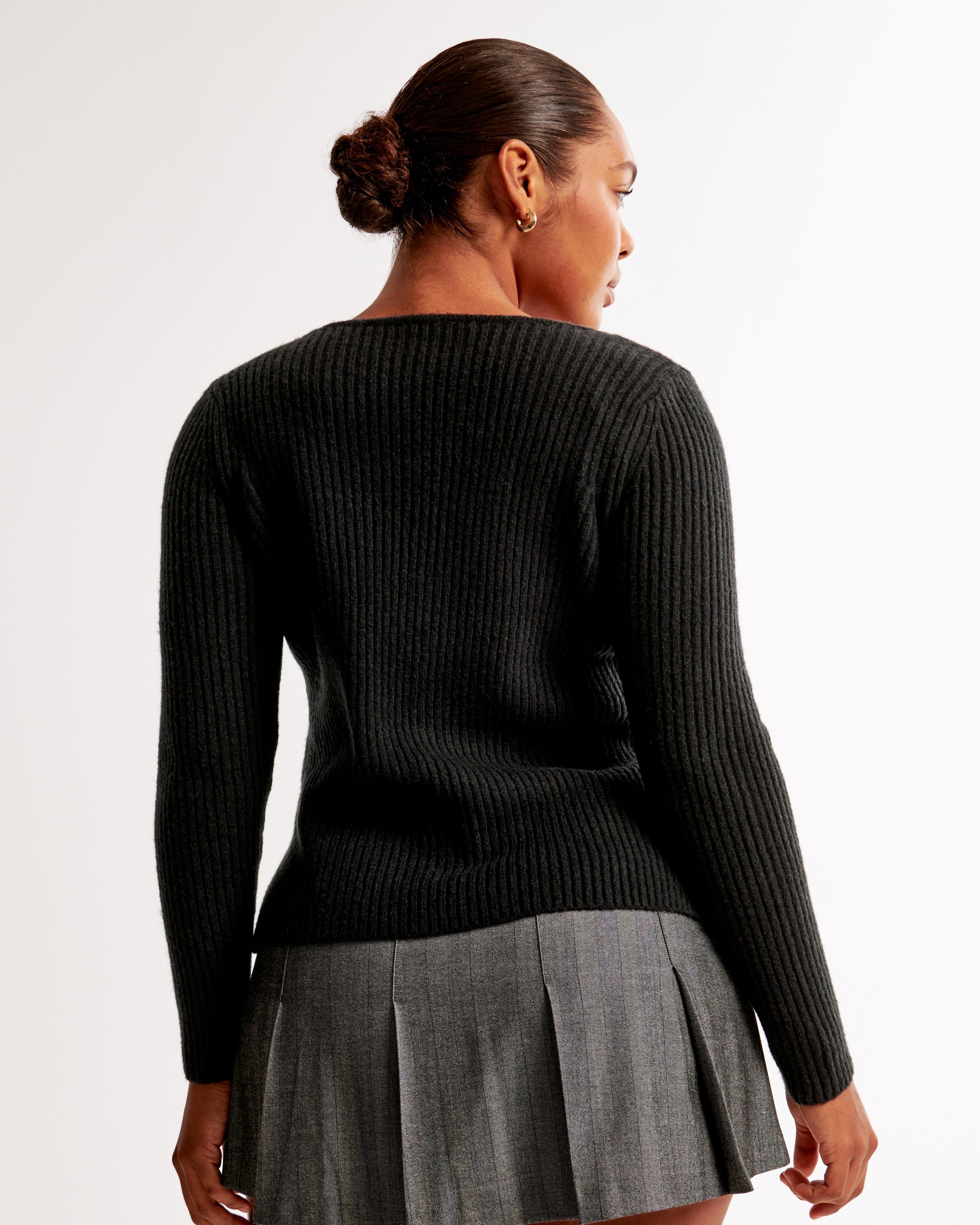 Ribbed Skimming Cardigan Product Image