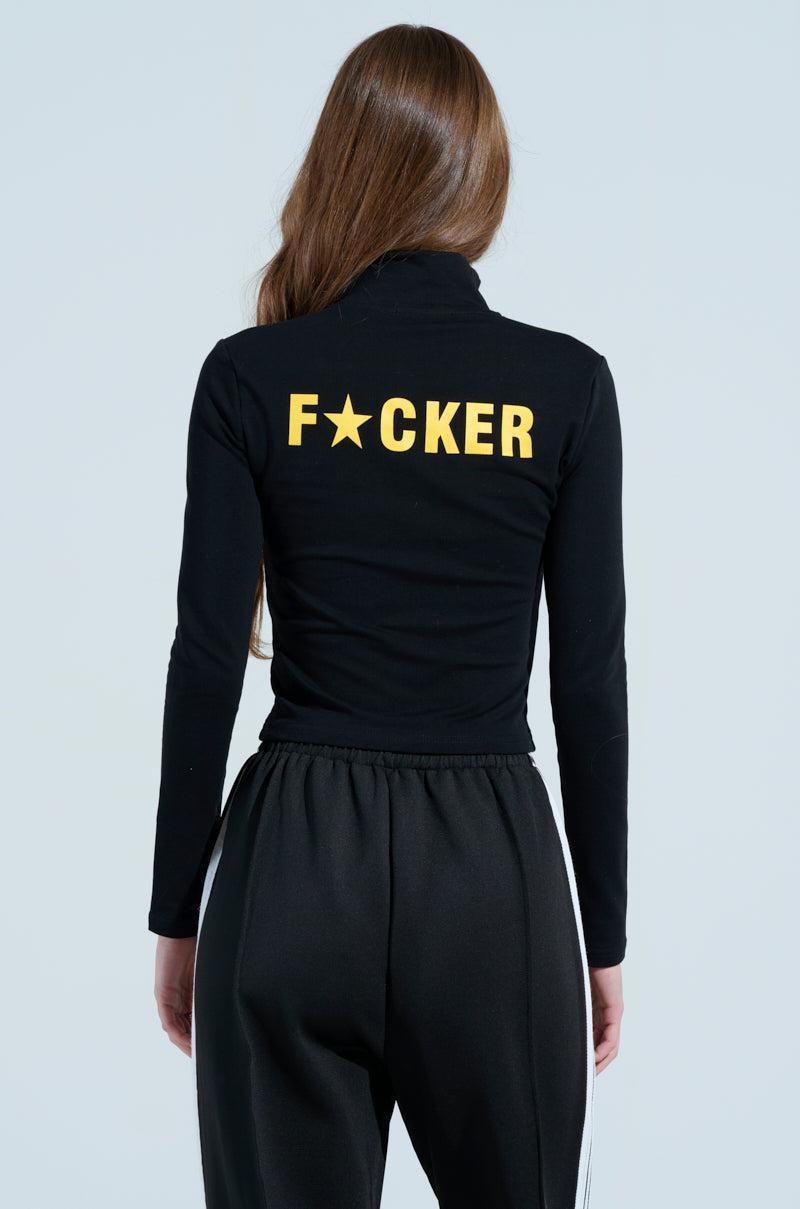 MOTHER F*UCKER ZIP UP SWEATSHIRT Product Image