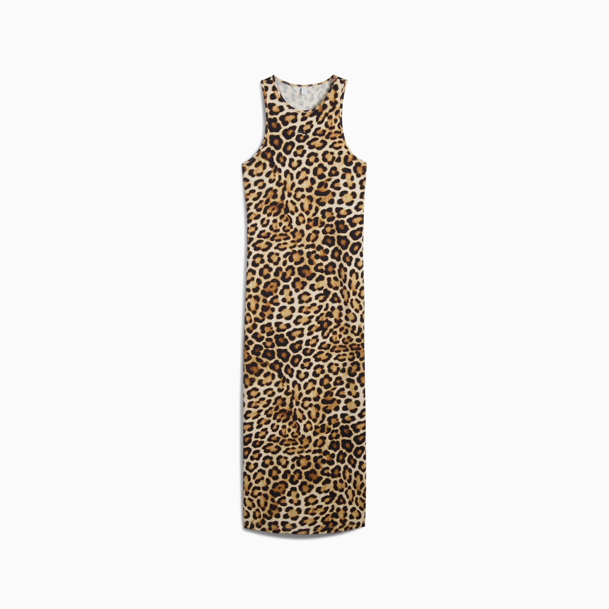 LEO LUXE Women's Slim All-Over Print Dress Product Image