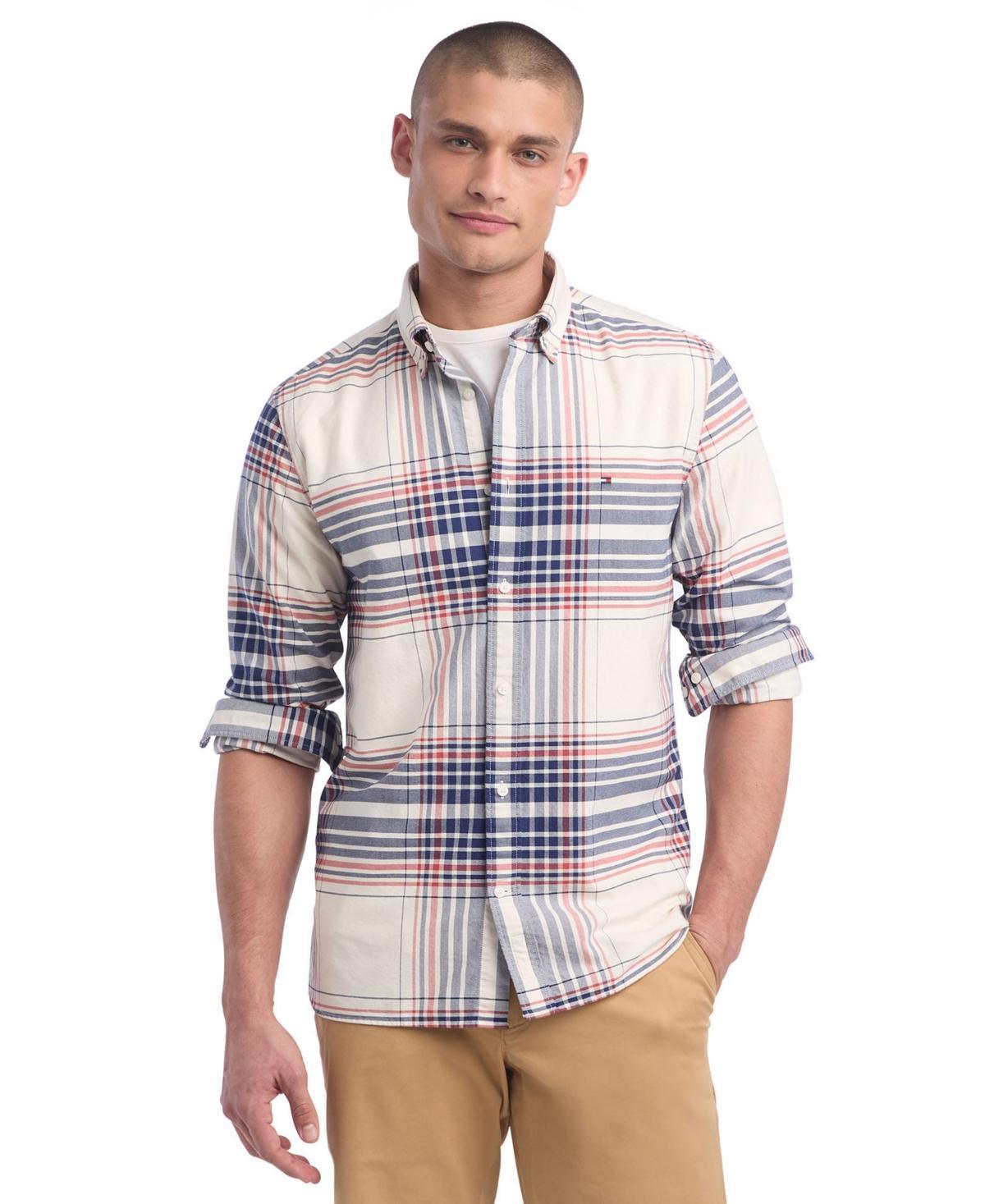 Men's Oxford Check Shirt Product Image