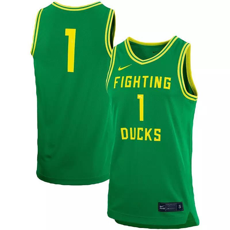 Unisex Nike #1 Oregon Ducks Womens Basketball Replica Jersey Product Image