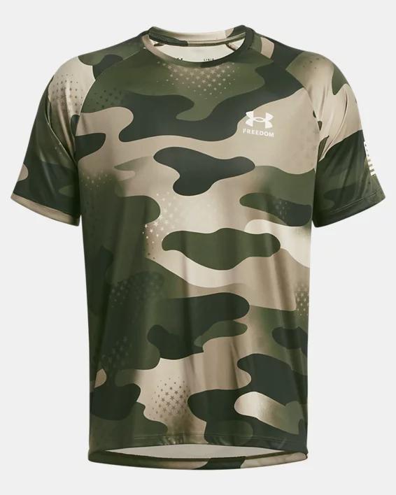 Men's UA Tech™ Freedom Camo Short Sleeve Product Image