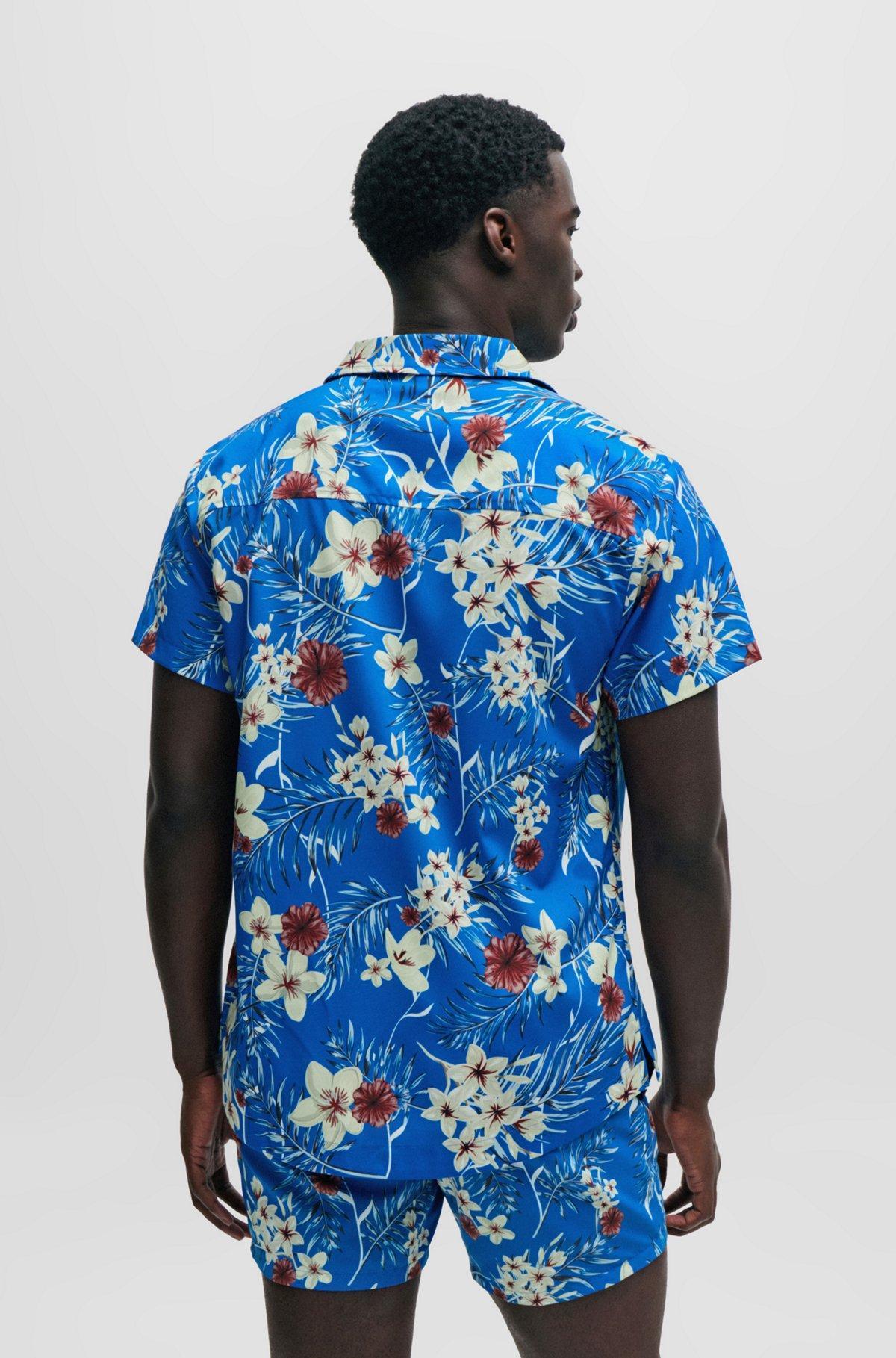 Regular-fit shirt with seasonal print Product Image