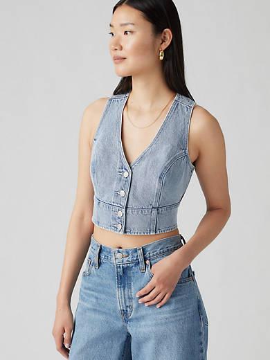 Levi's Denim Corset Top - Women's Product Image