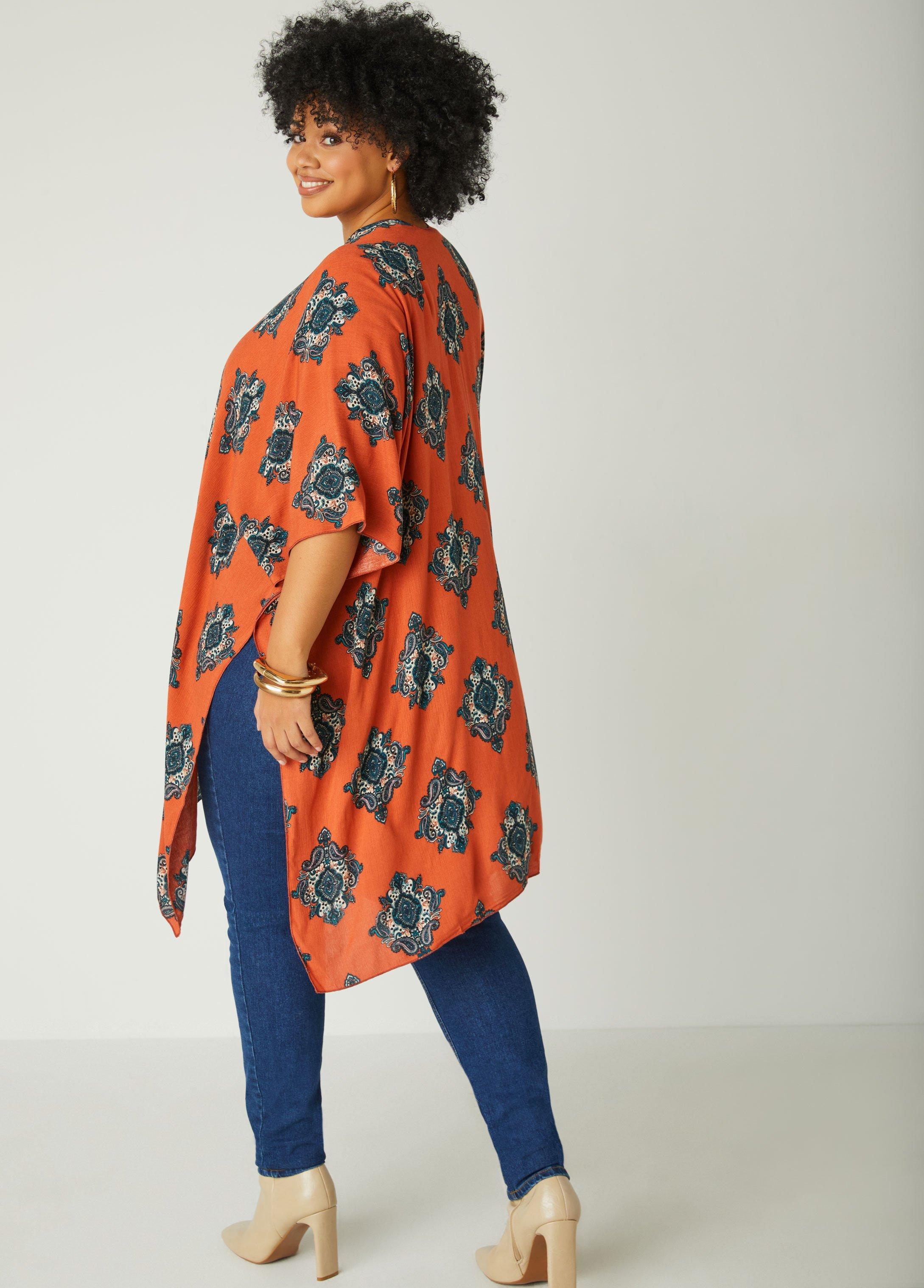 Paisley Print Kimono Product Image