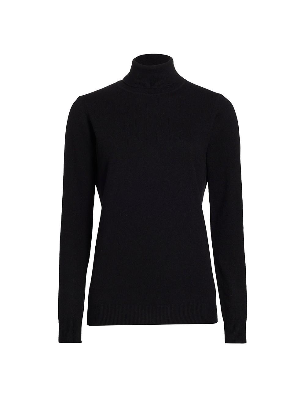 Womens Cashmere Turtleneck Sweater Product Image