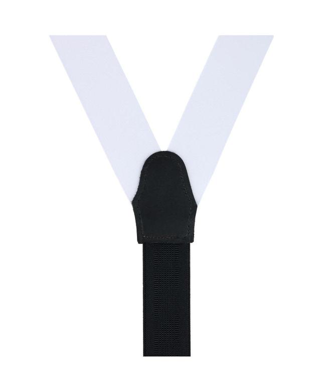 Trafalgar Mens Phoenix 38mm Grosgrain Non Stretch Ribbon Button End Suspenders Product Image