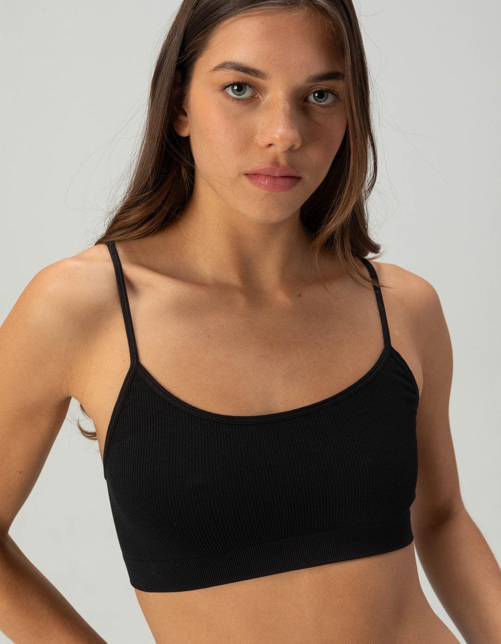 FULL TILT Scoop Neck Womens Bralette Product Image