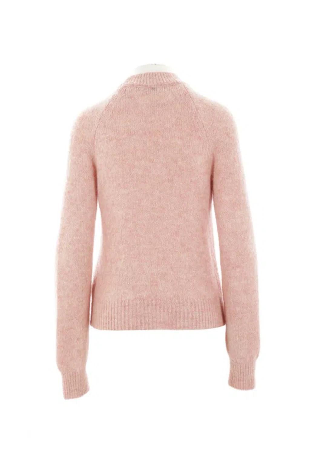 Wool-blend Jumper In Pink & Purple Product Image