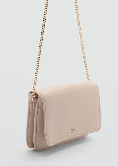 MANGO - Crossbody bag with chain - One size - Women Product Image