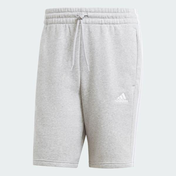 Essentials Fleece 3-Stripes Shorts Product Image