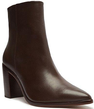 Womens Mikki Leather Ankle Boots Product Image