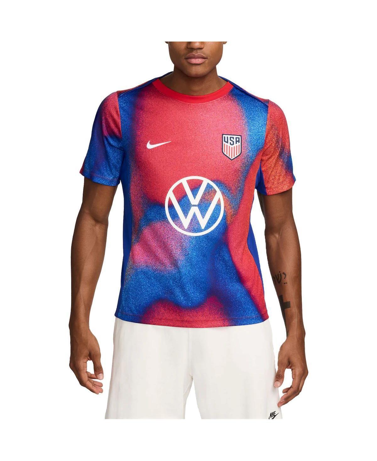 USA Academy Pro Nike Mens Dri-FIT Soccer Pre-Match Short-Sleeve Top Product Image