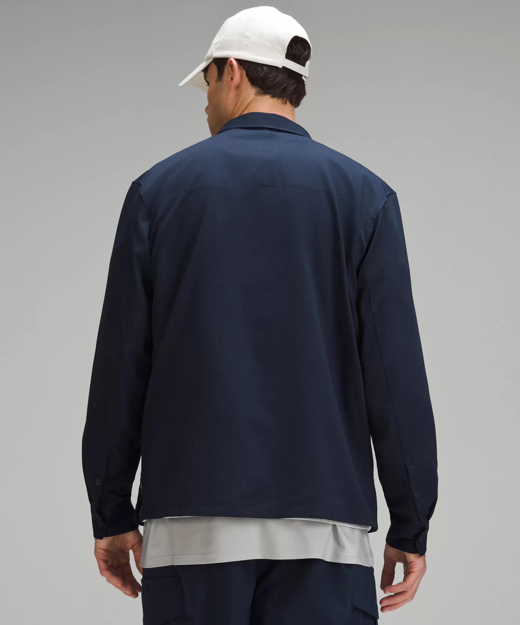 Relaxed-Fit Long-Sleeve Button-Up Product Image