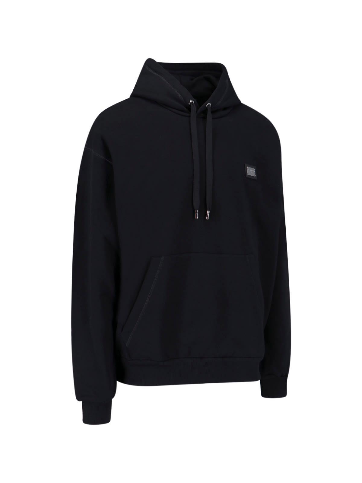 Logo Hoodie In Blue Product Image