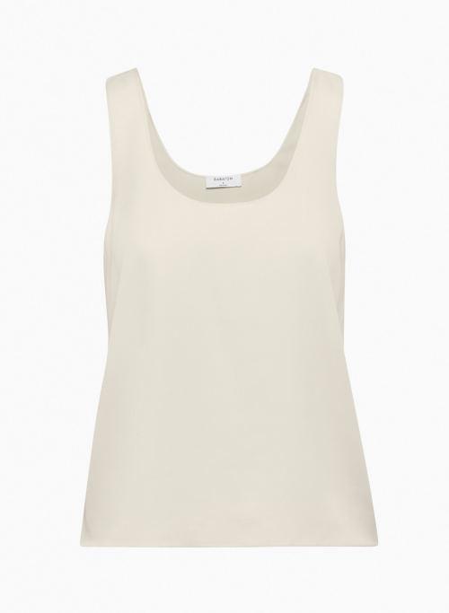 carson silk tank Product Image