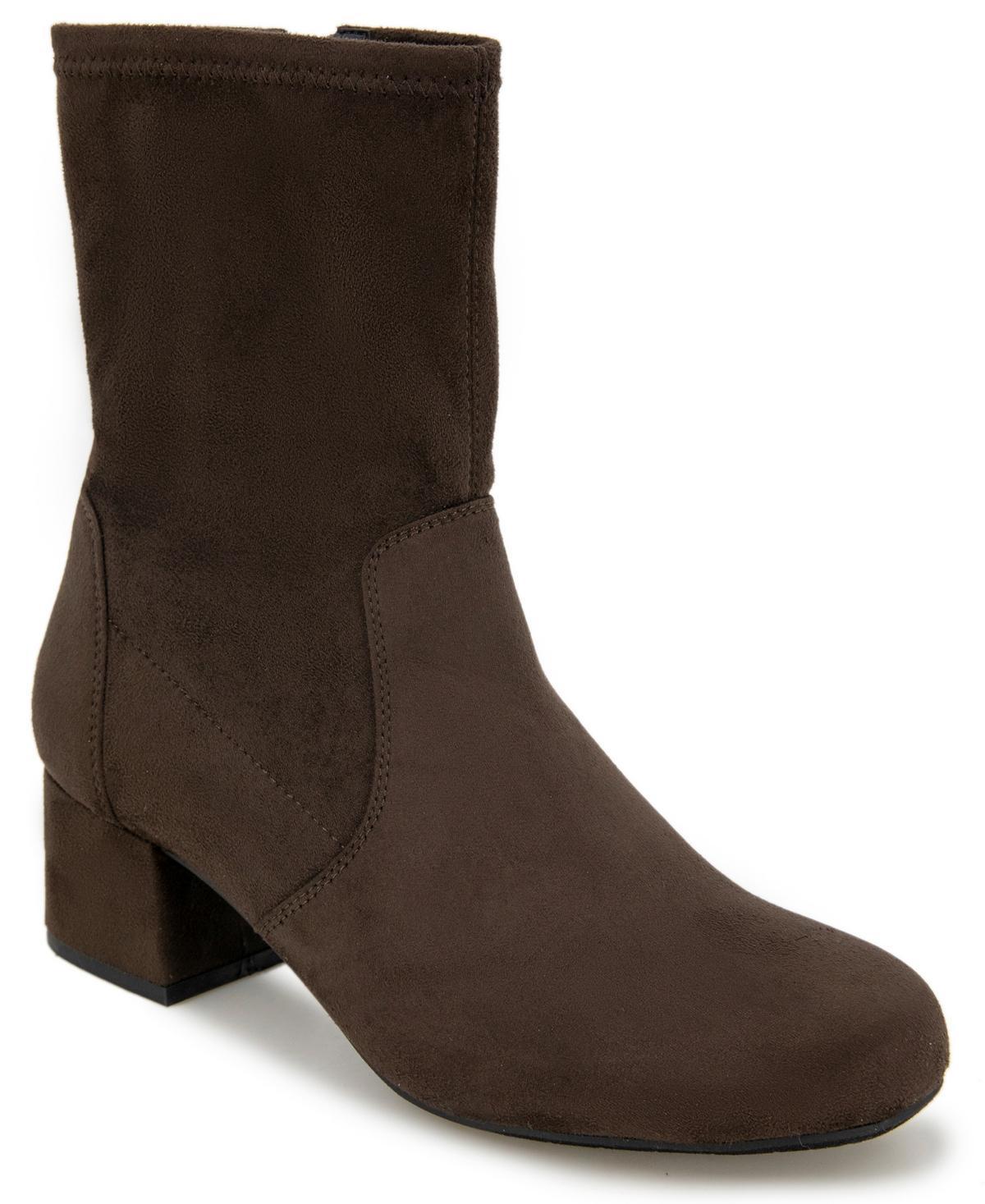 Kenneth Cole Reaction Womens Road Stretch Dress Booties Product Image