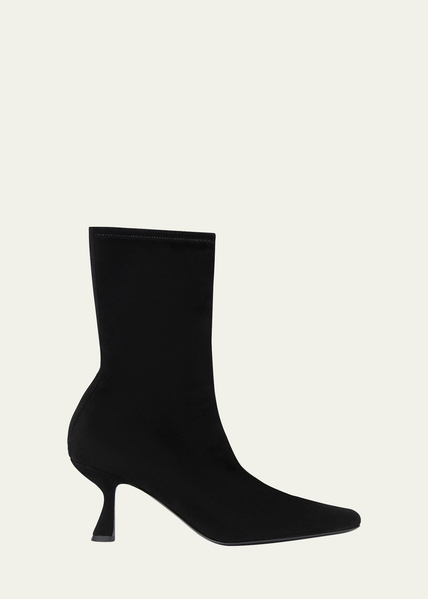 Loeffler Randall Womens Tatum Pointed Toe Mid Heel Booties Product Image