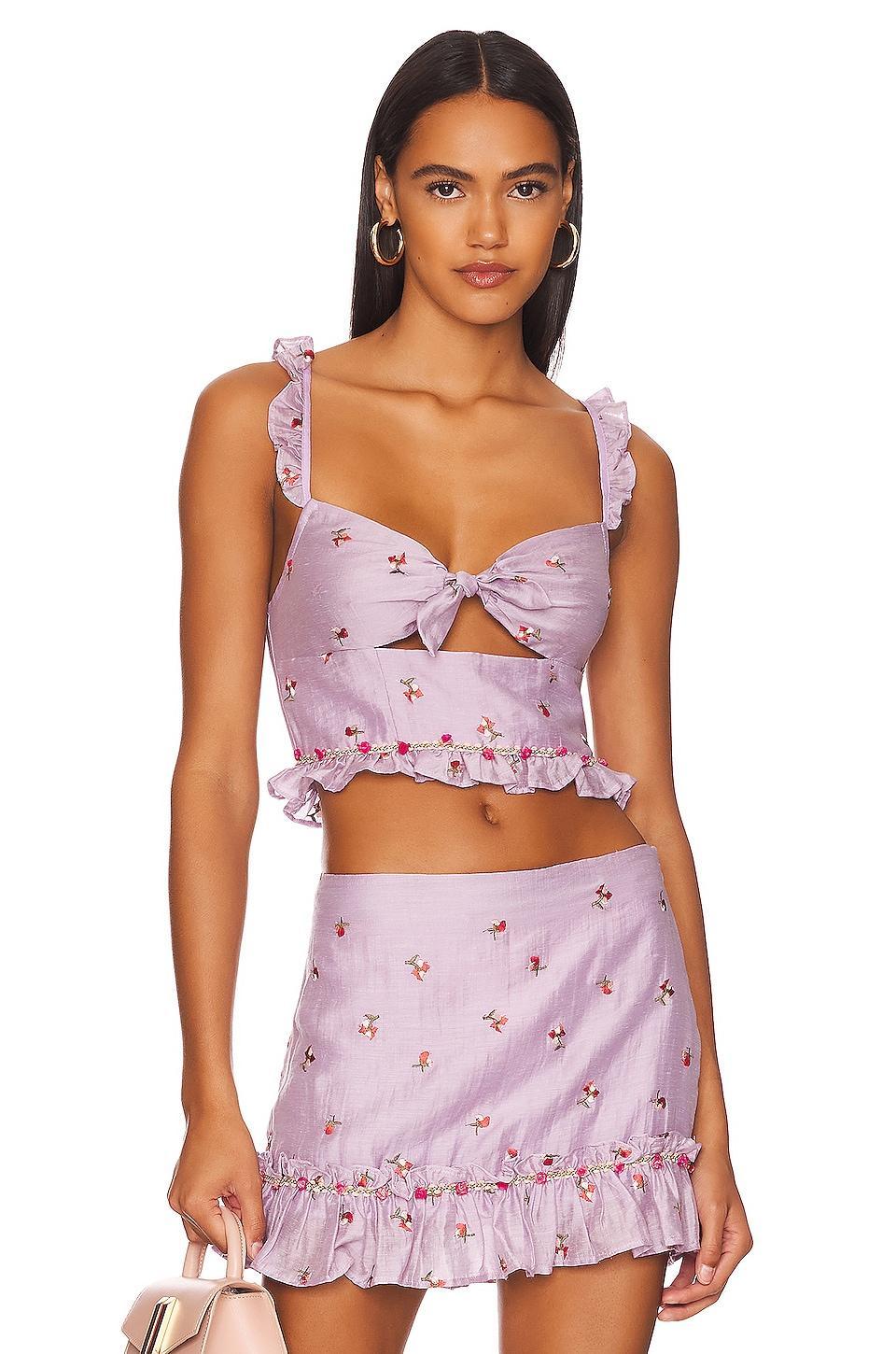 Danielle Crop Top MAJORELLE Product Image