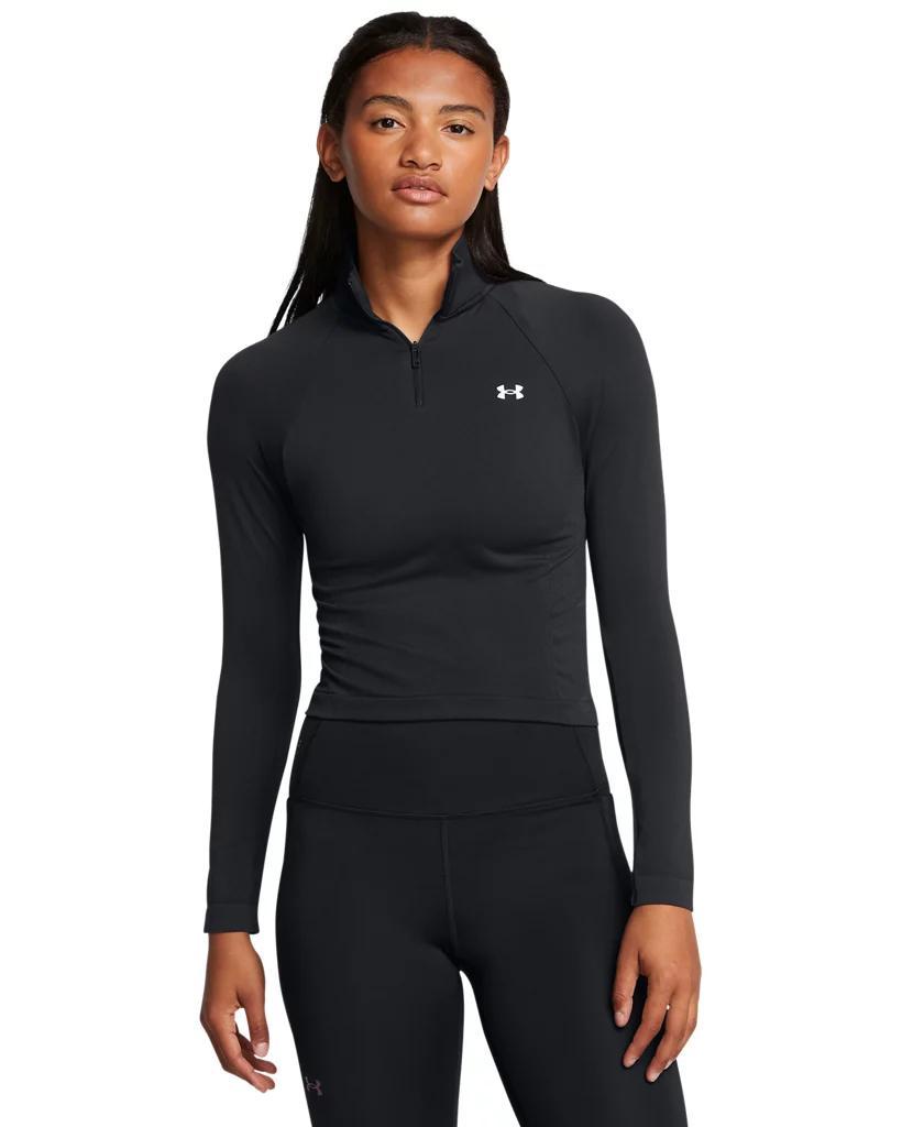 Women's UA Vanish Seamless ¼ Zip Crop product image