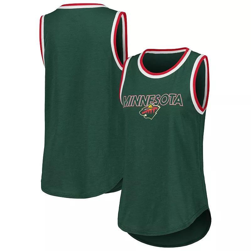 Womens G-III 4Her by Carl Banks Minnesota Wild Strategy Tank Top Product Image