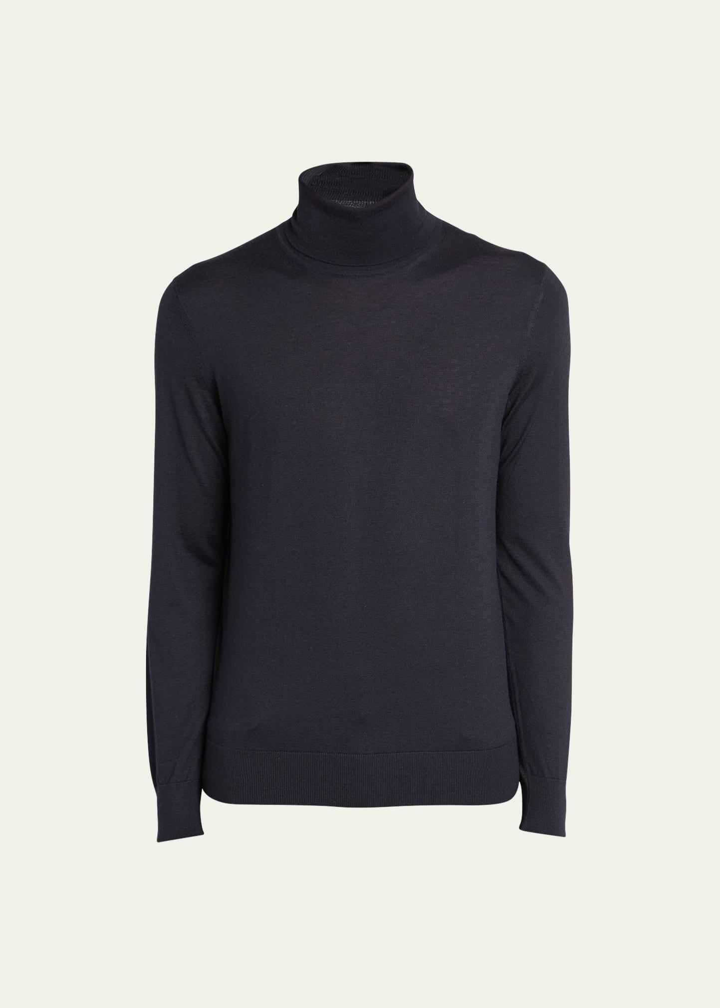 Mens Casheta Cashmere-Silk Turtleneck Sweater Product Image