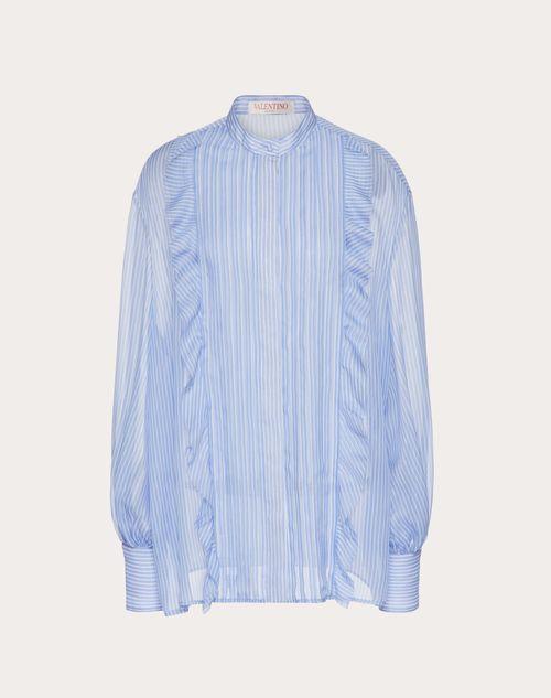 CLASSIC STRIPES CHIFFON SHIRT  product image