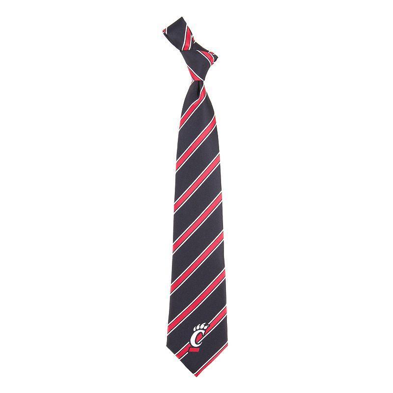 Mens Rutgers Scarlet Knights Striped Skinny Tie Product Image