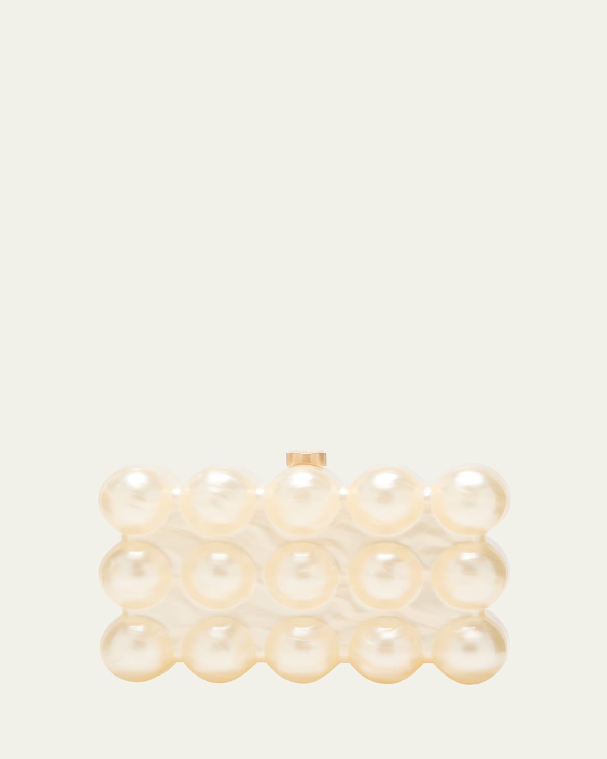 Cult Gaia The Bubble Acrylic Box Clutch Product Image