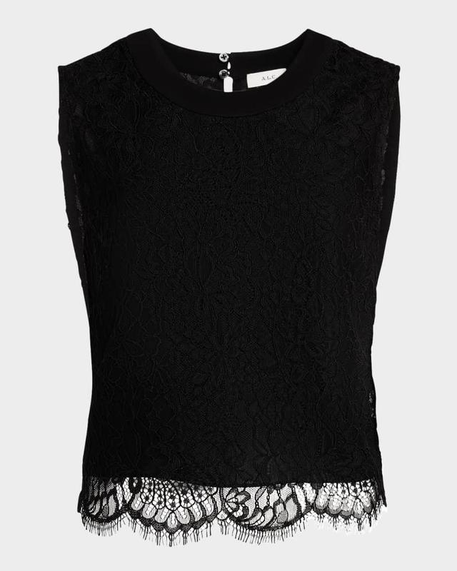 Gai Sleeveless Lace Top Product Image