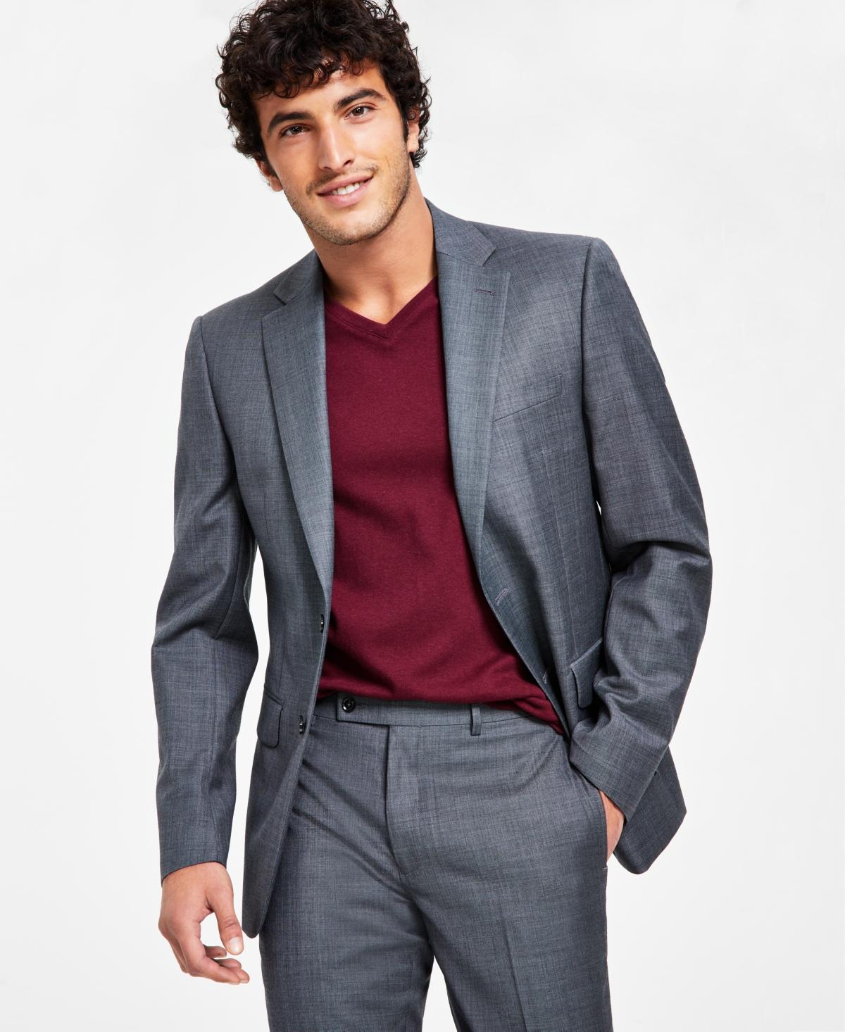 Calvin Klein Mens X-Fit Slim-Fit Stretch Suit Jackets Product Image