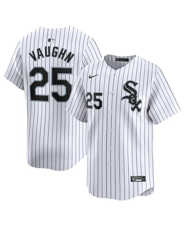 Mens Nike Andrew Vaughn White Chicago White Sox Home limited Player Jersey - White Product Image