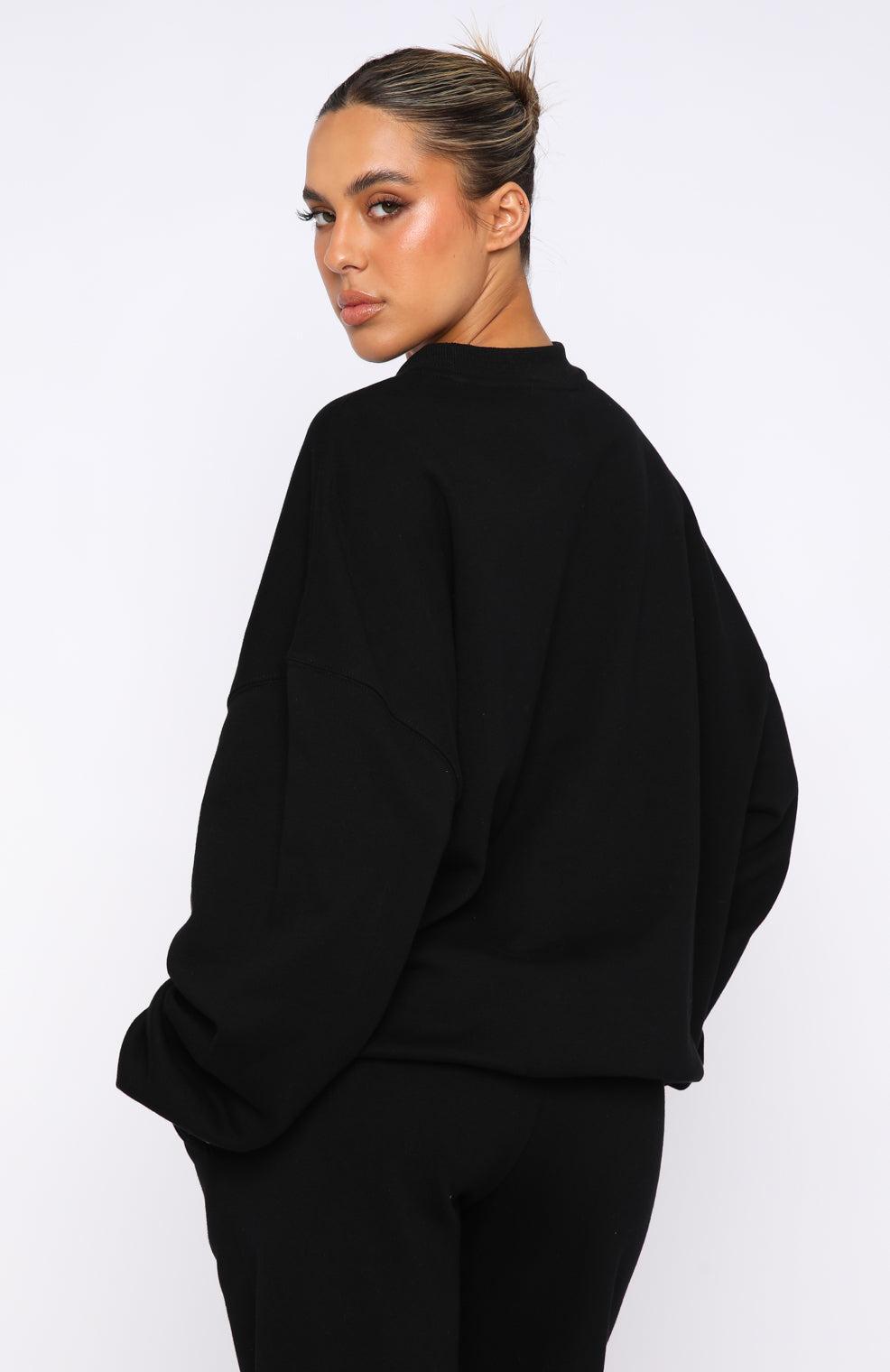 Own The Moment Sweater Black Male Product Image