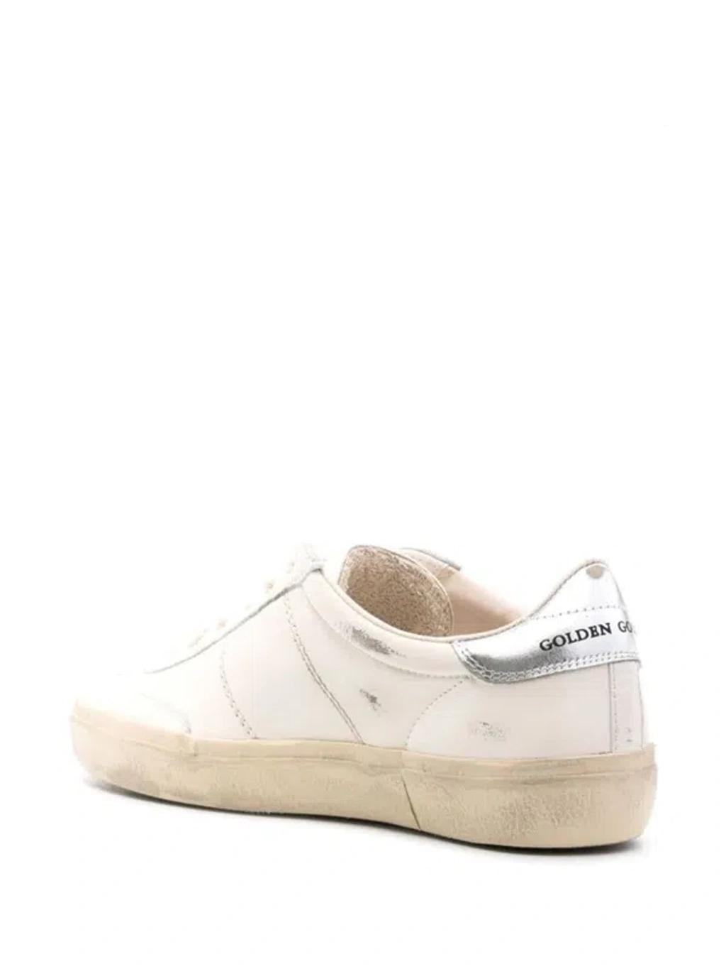 GOLDEN GOOSE Soul-star Leather Sneakers In Neutrals Product Image