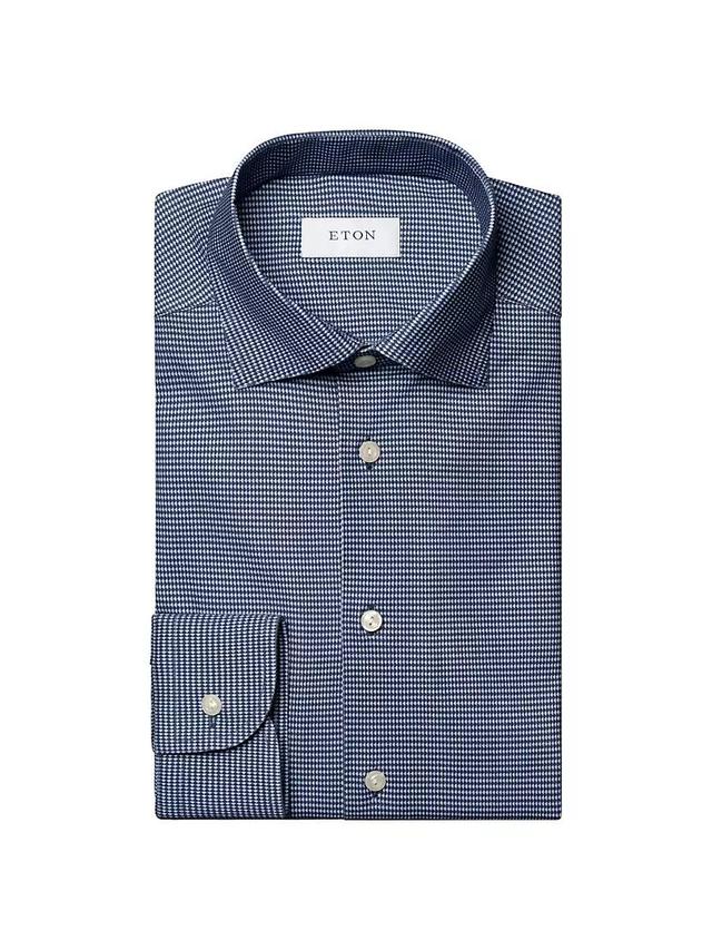 Slim-Fit Stretch Jersey Button-Front Shirt Product Image