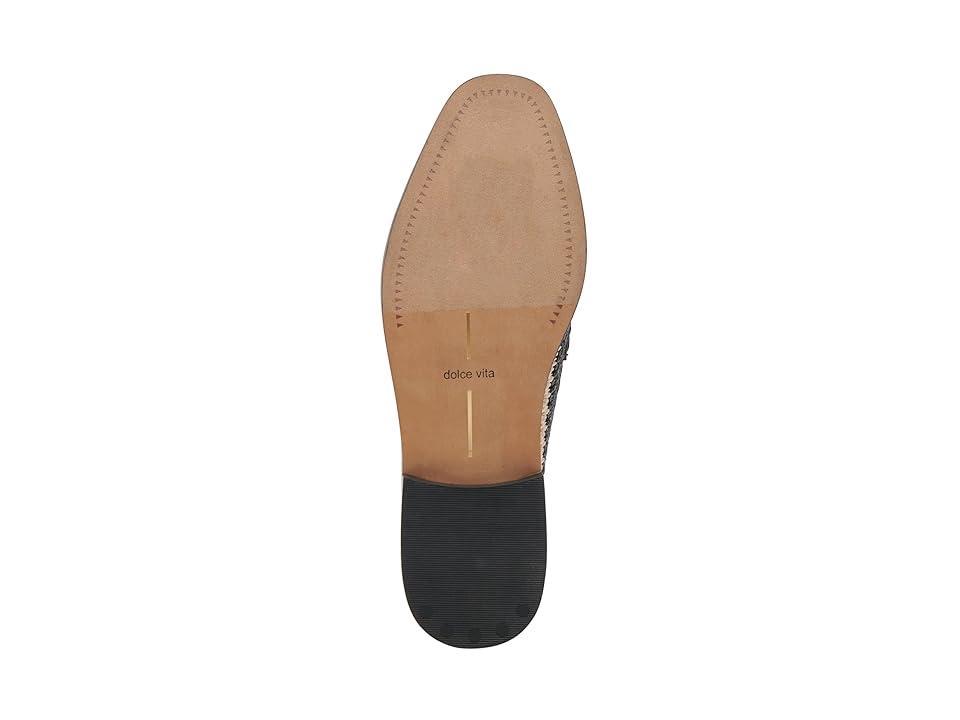 Dolce Vita Halley (Black Raffia) Women's Flat Shoes Product Image