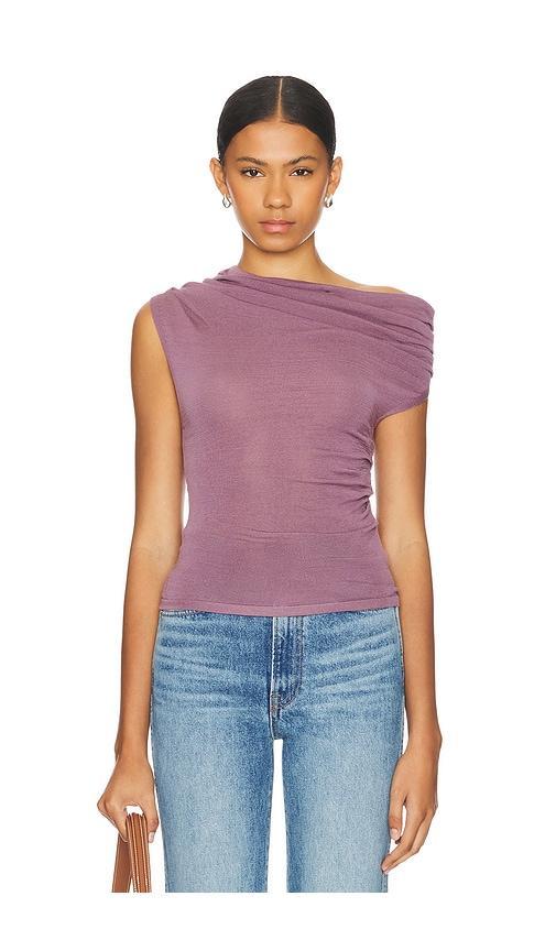 Lovers and Friends Luciana Top in Mauve Product Image