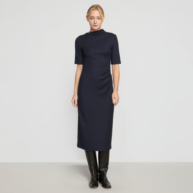 Evie Ribbed-Knit Jersey Dress Product Image