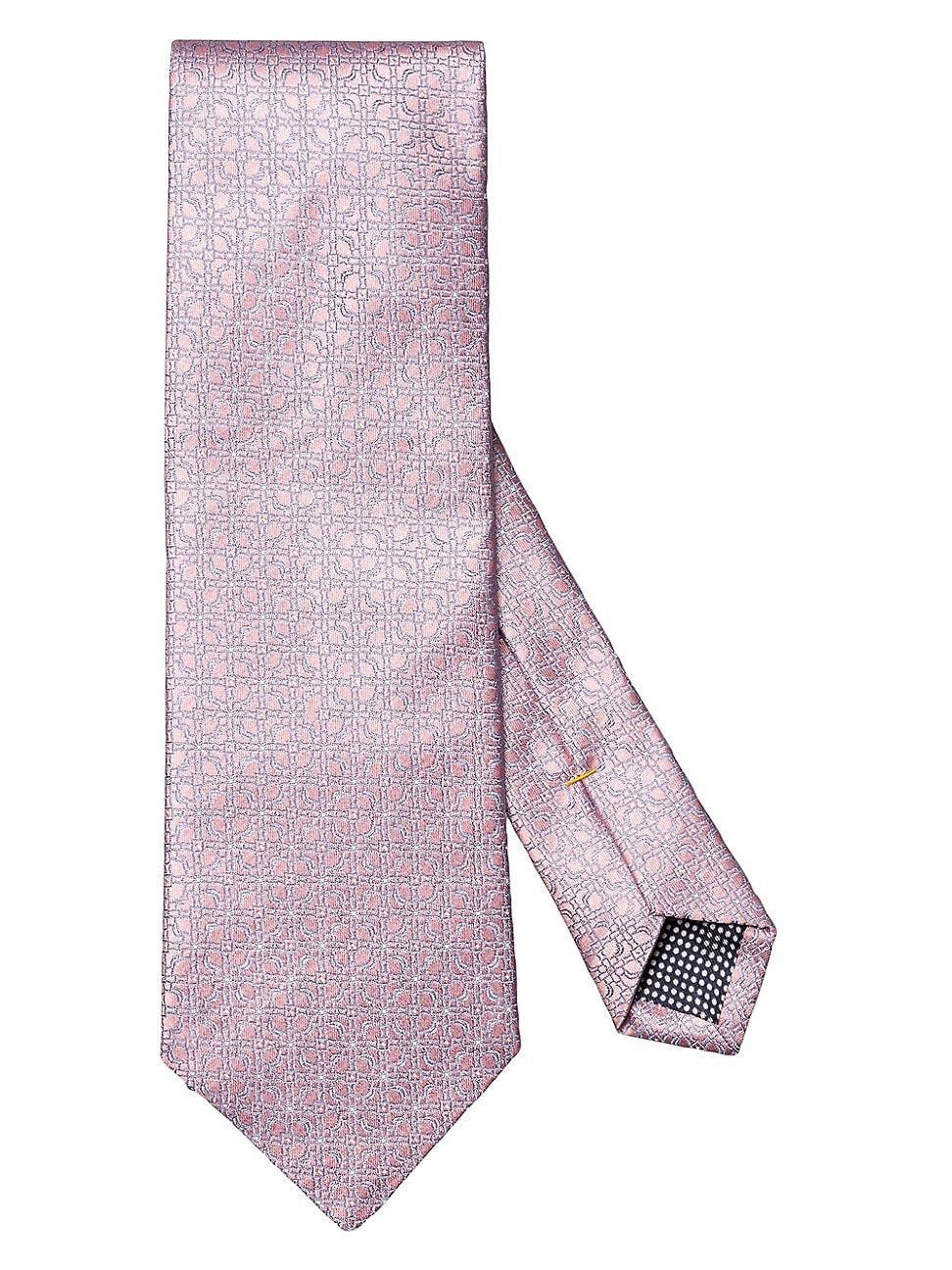 Mens Wardrobe Essentials Floral Silk Tie Product Image