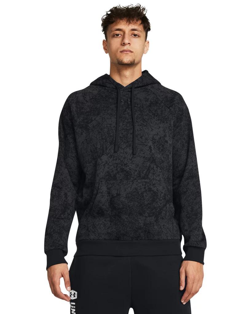 Men's UA Rival Fleece Camo Printed Hoodie Product Image