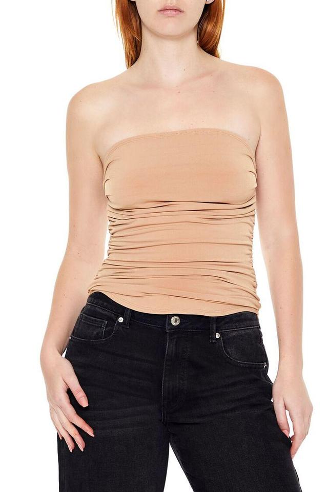 Ruched Tube Top | Forever 21 Product Image