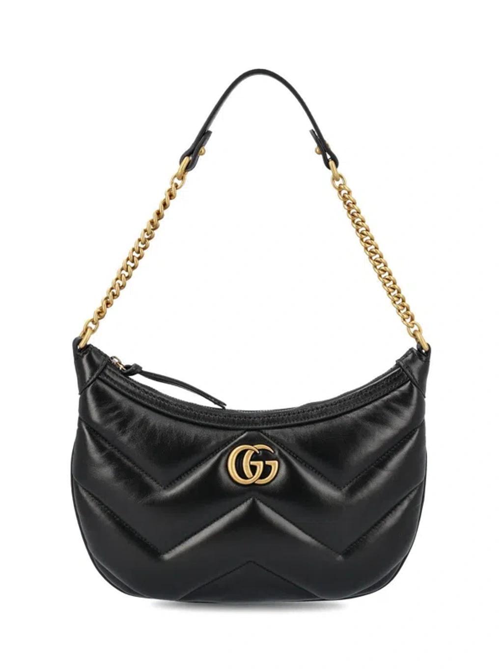 GUCCI Gg Marmont Small Shoulder Bag In Black Product Image