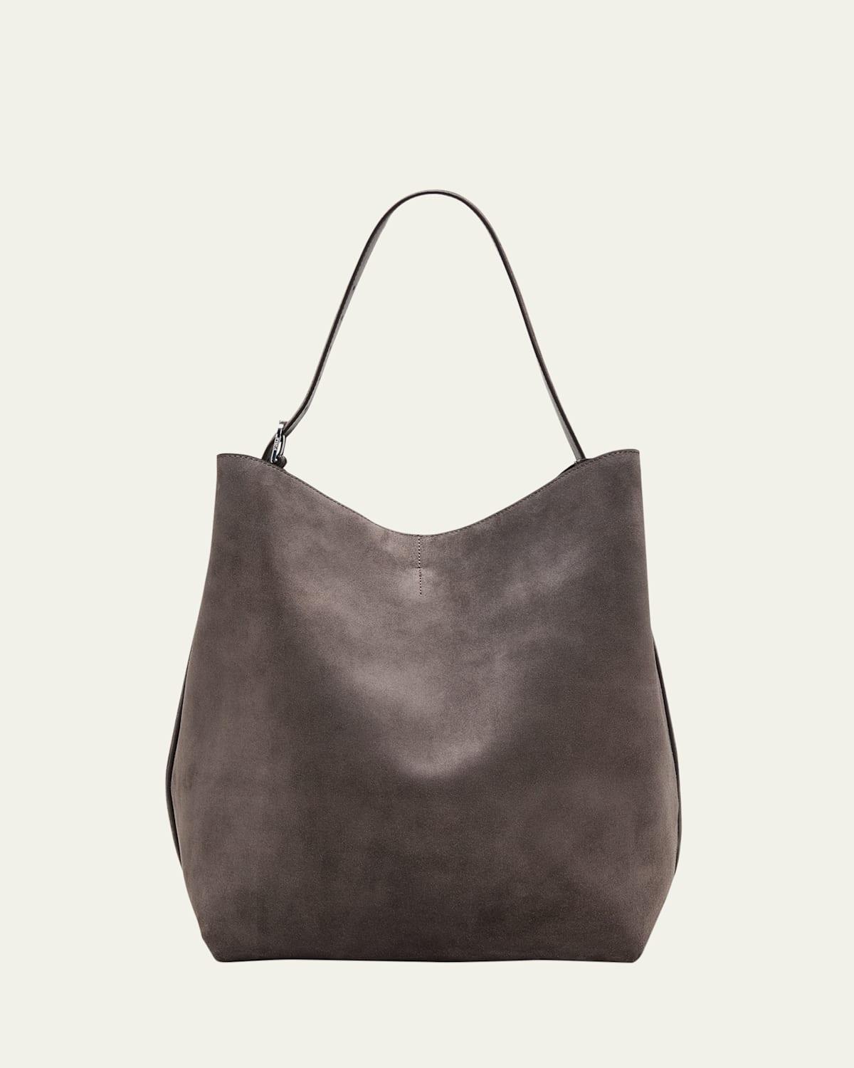 Womens Suede Belted Tote Product Image