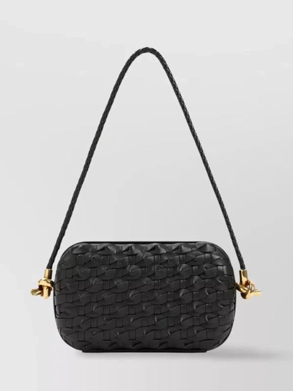 Leather Clutch In Black Product Image