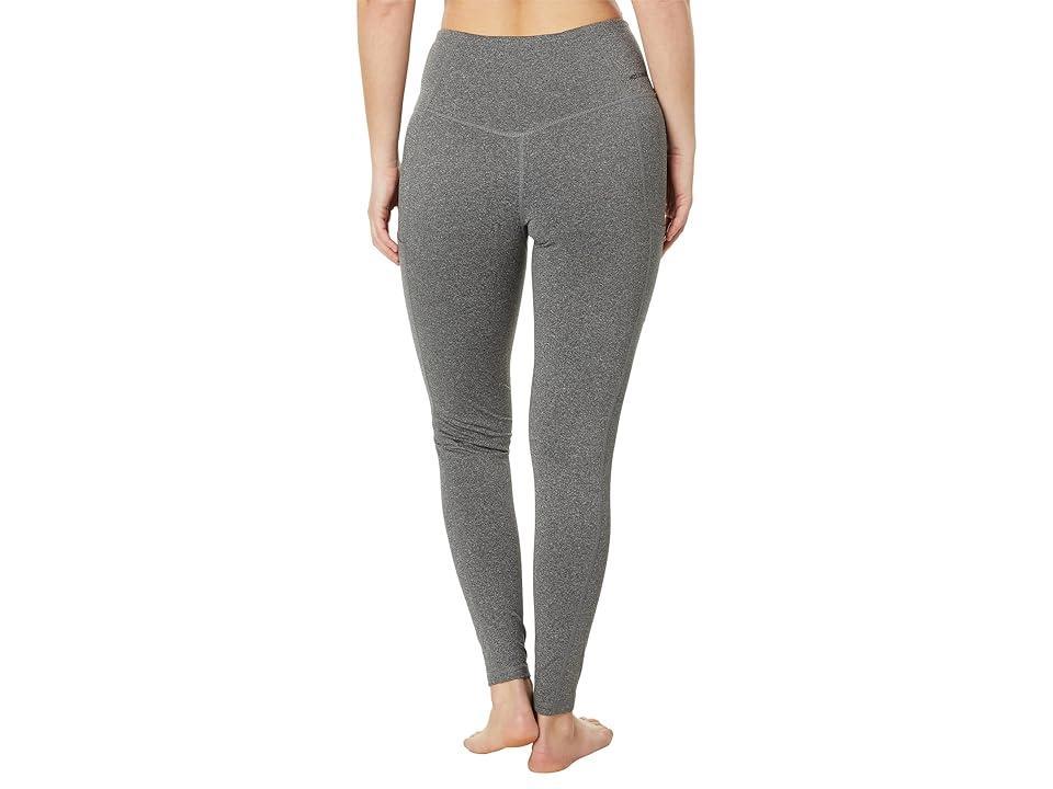 Hot Chillys Micro Elite Chamois Pocket Leggings (Granite) Women's Clothing Product Image