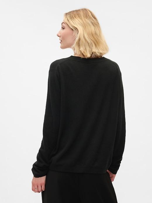 CashSoft V-Neck Sweater Product Image