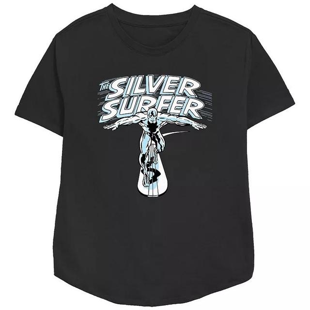 Womens Marvel Fantastic Four The Silver Surfer Poster Graphic Tee Product Image