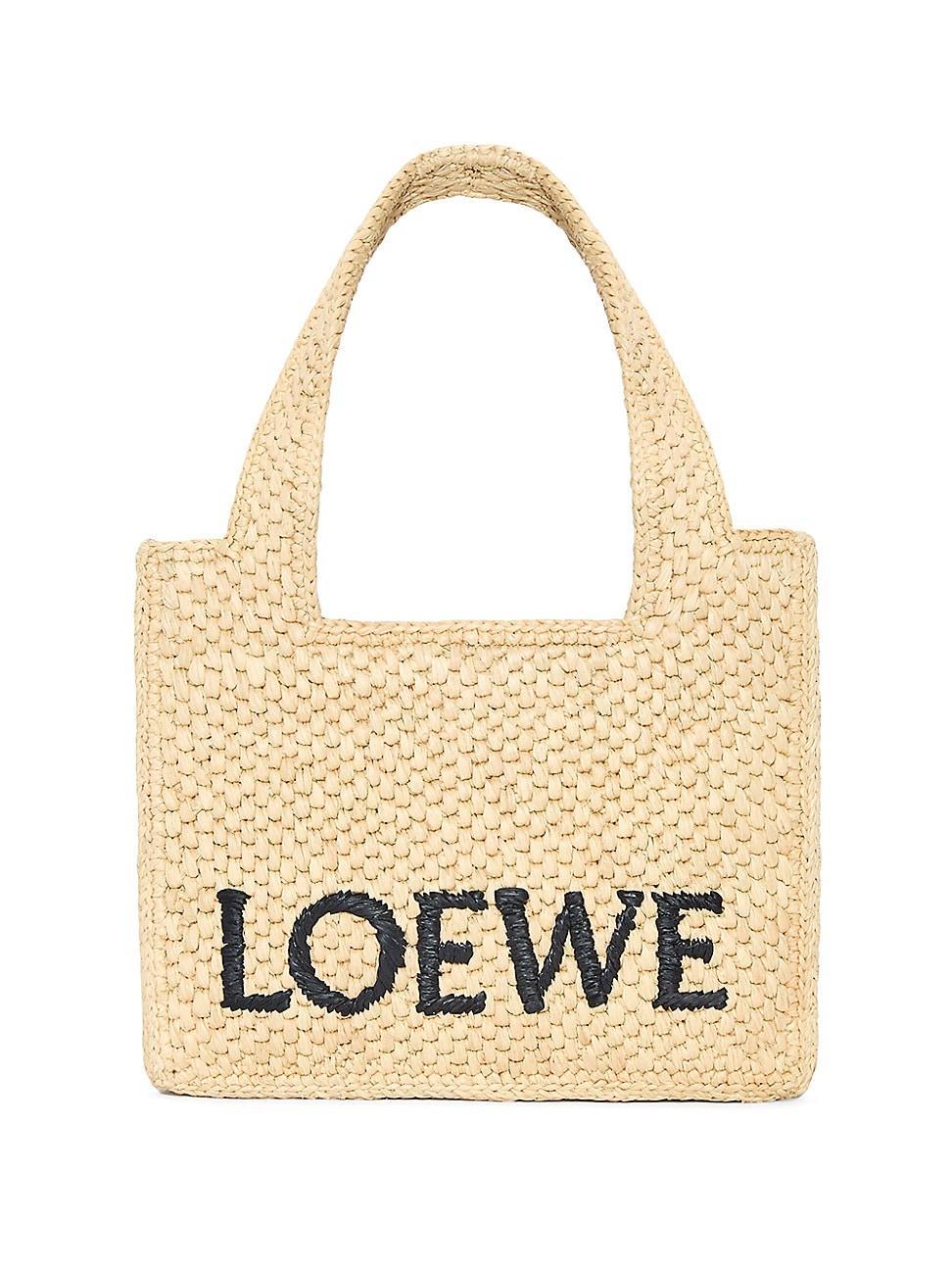 Womens LOEWE x Paulas Ibiza Mini Raffia Tote Bag Product Image