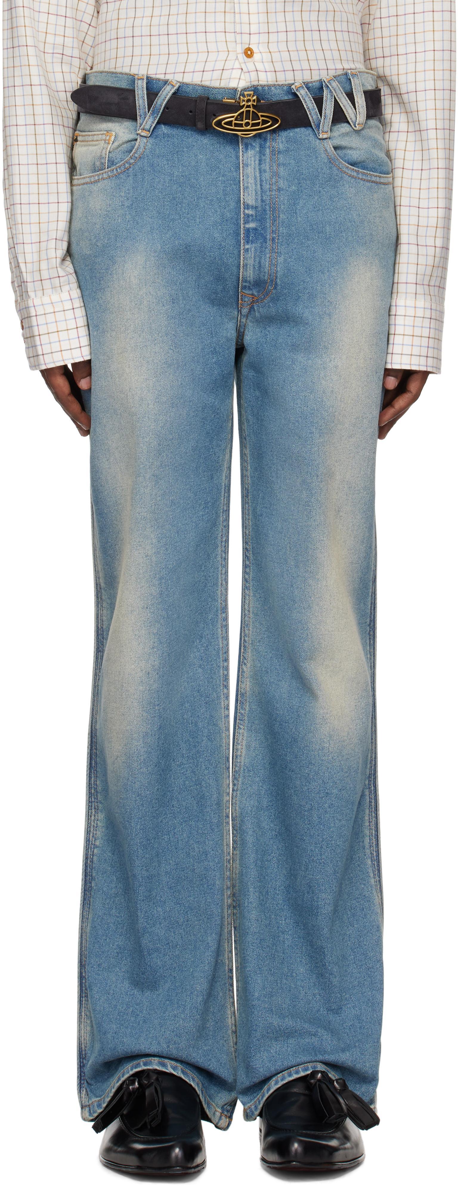 Blue Ray 5 Pocket Jeans Product Image